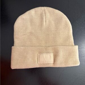 NWOT Cream Knit Hat
